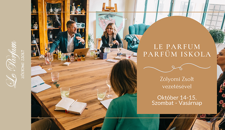 Illatos hétvége Zólyomi Zsolt parfümőrrel
