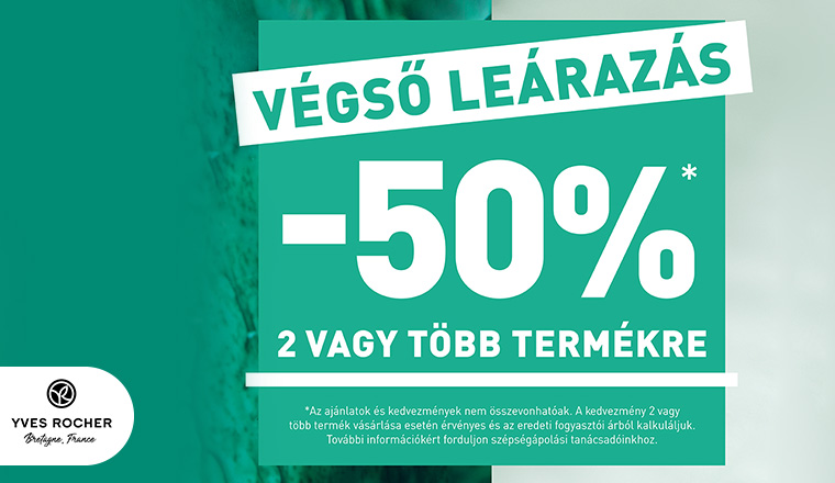 Kedvenc kozmetikai termékei akár féláron