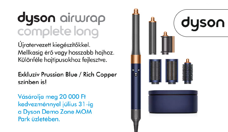 Egyenes, hullámos, göndör? Formázza Dysonnal!