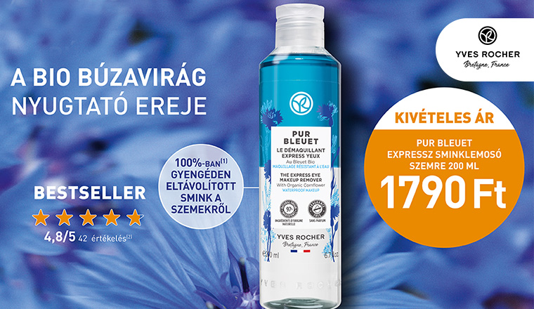 Sminklemosó 60% kedvezménnyel