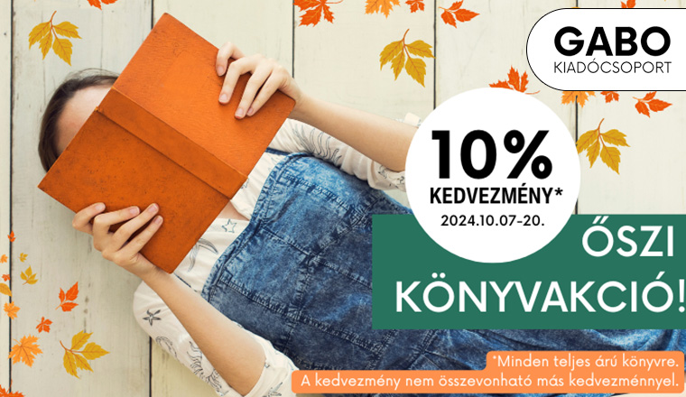 Őszi akció a GABO Könyvesboltban