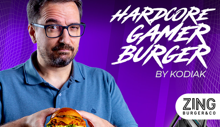 Gamer burgerek és nyereményjáték a Zing Burgerben