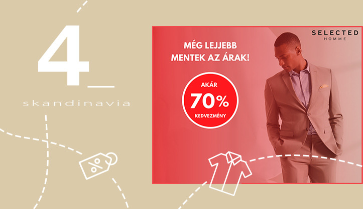 Akár 70% kedvezmény a 4_skandináviában!