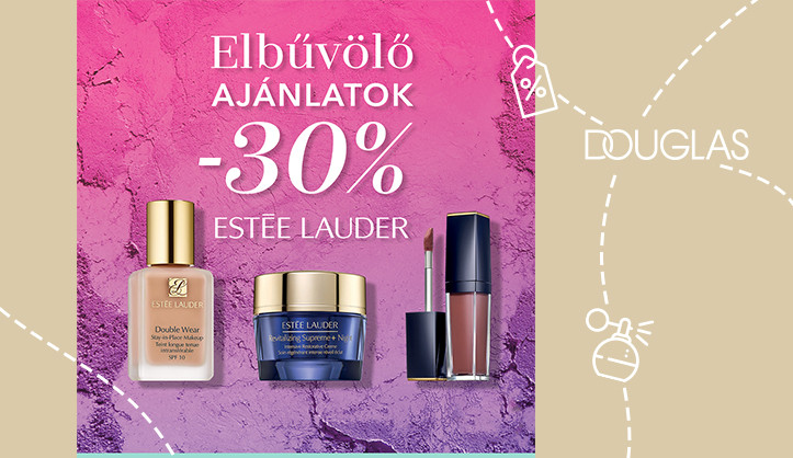 Estée Lauder termékek akár 30% kedvezménnyel!
