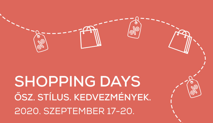 Hamarosan itt a Shopping Days!