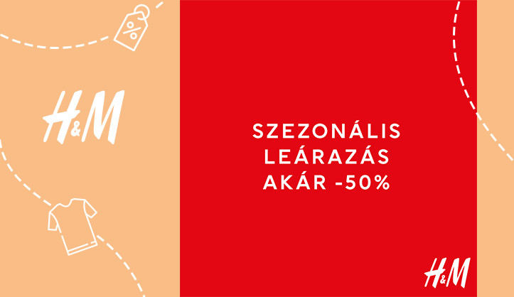 Szezonális leárazások a H&M-ben!