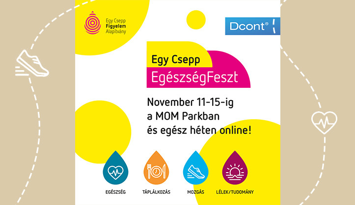Egy Csepp EgészségFeszt a MOM Parkban is!