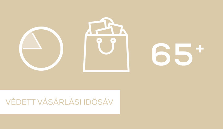 Újra védett idősávban vásárolhatnak időskorú látogatóink!