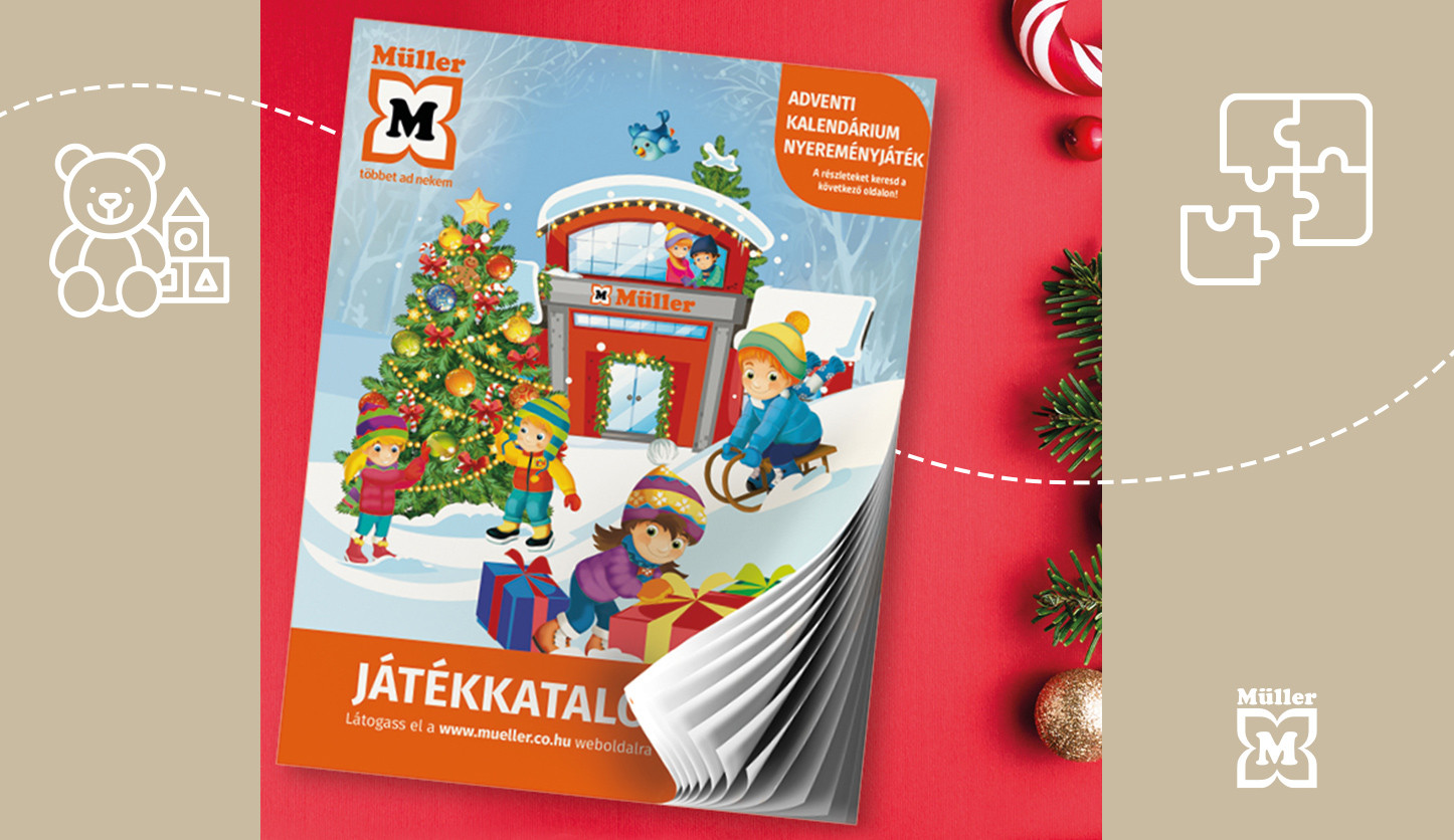 Megérkezett a Müller karácsonyi játékkatalógusa!